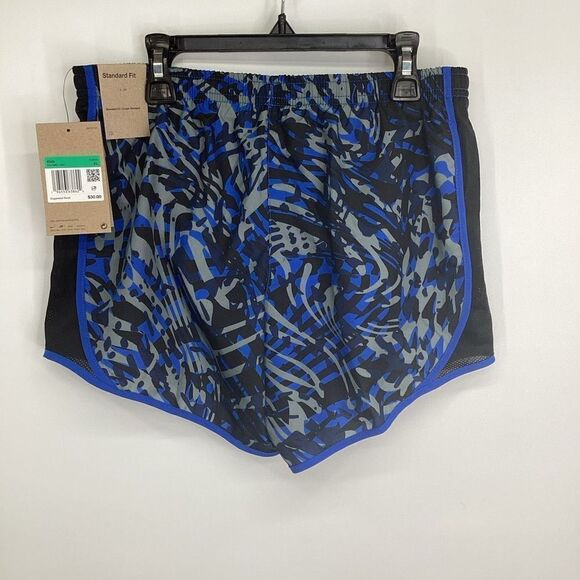 Girls Nike Running Shorts with Liner XL Blue/black/Gray/white - Picture 2 of 5